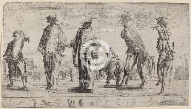 Pantaloons, 1632. Creator: Stefano della Bella.
