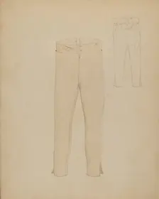Pantaloons, 1935/1942. Creator: Henry De Wolfe