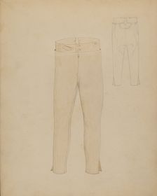 Pantaloons, 1935/1942. Creator: Henry De Wolfe
