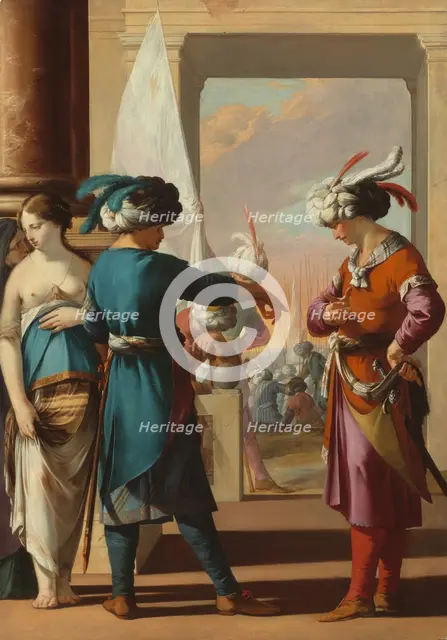 Panthea, Cyrus, and Araspas, 1631/34. Creator: Laurent de la Hyre.