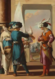 Panthea, Cyrus, and Araspas, 1631/34. Creator: Laurent de la Hyre