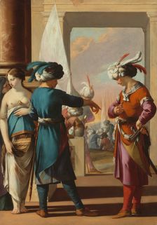 Panthea, Cyrus, and Araspas, 1631/34. Creator: Laurent de la Hyre