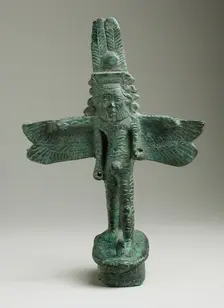 Pantheistic Winged Deity with Bes Face, Probably Late Period-early Ptolemaic Period (664-200 B.C.). Creator: Unknown