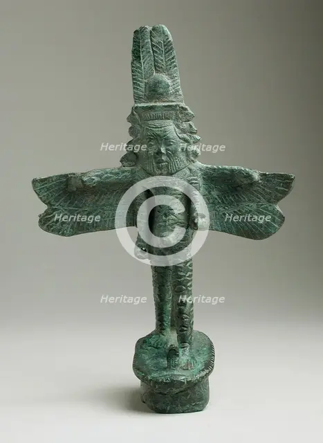 Pantheistic Winged Deity with Bes Face, Probably Late Period-early Ptolemaic Period (664-200 B.C.). Creator: Unknown.