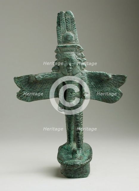 Pantheistic Winged Deity with Bes Face, Probably Late Period-early Ptolemaic Period (664-200 B.C.). Creator: Unknown.