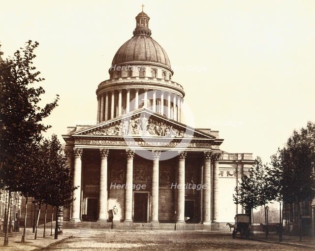 Panthéon, 1860s. Creator: Edouard Baldus.