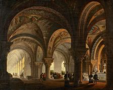 Pantheon of the Kings of León, 1862. Creator: José María Avrial y Flores