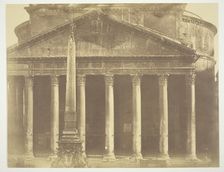 Pantheon, Rome, Italy. c. 1857. Creator: Robert MacPherson
