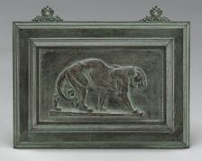 Panther, model c. 1831, cast by 1874. Creator: Antoine-Louis Barye