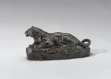 Panther of Tunis, model n.d., cast c. 1860/1873. Creator: Antoine-Louis Barye