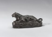 Panther of Tunis, model n.d., cast c. 1860/1873. Creator: Antoine-Louis Barye