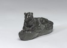 Panther of India, model n.d., cast c. 1860/1873. Creator: Antoine-Louis Barye