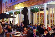 Pantiles, Royal Tunbridge-Wells, Kent, Sep 2015. Artist: Brian O'Connor