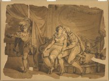 Paolo and Francesca, 1811. Creator: Bartolomeo Pinelli