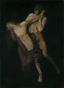 Paolo and Francesca, 1893. Creator: Böcklin, Arnold (1827-1901)