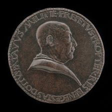 Paolo Dotti of Padua (?), General of Militia in Vicenza 1289 [obverse]. Creator: Cristoforo di Geremia