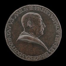 Paolo Dotti of Padua (?), General of Militia in Vicenza 1289 [obverse]. Creator: Cristoforo di Geremia