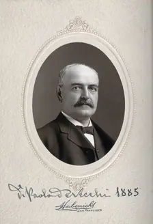 Paolo de Vecchi, 1885. Creator: Habenichs