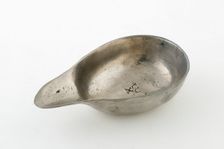 Pap Boat, England, Late 18th century. Creator: Unknown