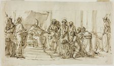 Papal Audience, n.d. Creator: Domenico Pozzi