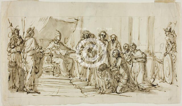 Papal Audience, n.d. Creator: Domenico Pozzi.