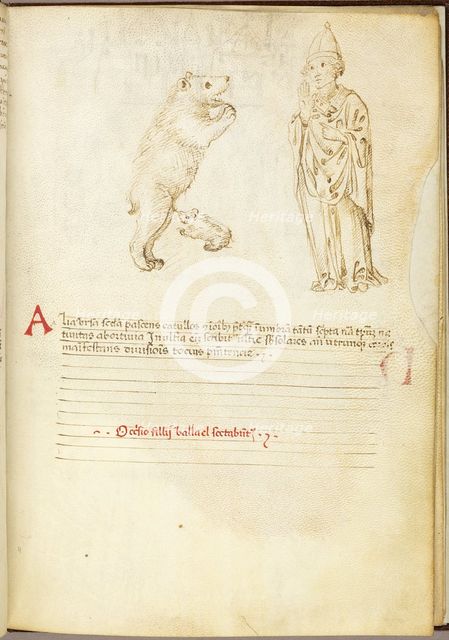 Papal Prophecies, 1450/99 (modern binding). Creator: Unknown.
