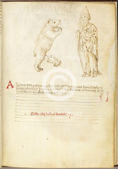 Papal Prophecies, 1450/99 (modern binding). Creator: Unknown.