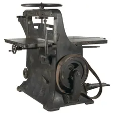 Paper cutter from The Baltimore Afro American Newspaper, 1900-1920. Creator: Chandler & Price