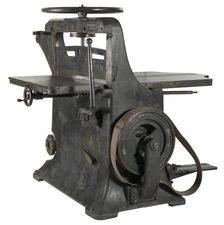 Paper cutter from The Baltimore Afro American Newspaper, 1900-1920. Creator: Chandler & Price