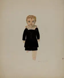 Paper Doll (Boy), c. 1937. Creator: Beverly Chichester
