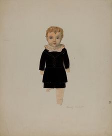 Paper Doll (Boy), c. 1937. Creator: Beverly Chichester