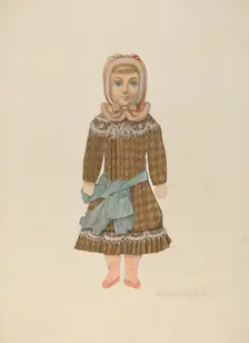 Paper Doll, c. 1937. Creator: Beverly Chichester