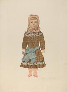 Paper Doll, c. 1937. Creator: Beverly Chichester
