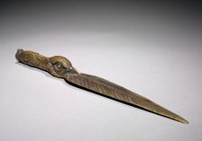 Paper Knife, 1800s. Creator: Jules Pierre Moigniez (French, 1835-1894)