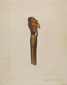 Paper Knife, c. 1938. Creators: Gordon Saltar, Vincent P. Rosel