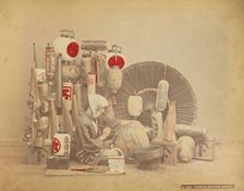 Paper Lantern Maker, 1870s-1890s. Creator: Kusakabe Kimbei