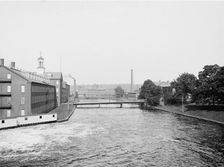Paper mills, Holyoke, Mass., between 1900 and 1906. Creator: Unknown
