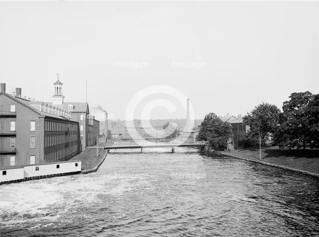 Paper mills, Holyoke, Mass., between 1900 and 1906. Creator: Unknown.