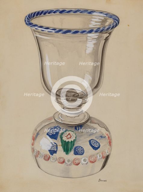 Paper Weight, c. 1936. Creator: Robert Stewart.