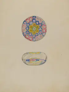Paper Weight, c. 1936. Creator: Vincent Murphy