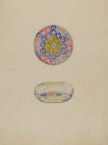Paper Weight, c. 1936. Creator: Vincent Murphy