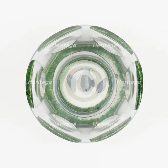 Paperweight, , 19th century. Creator: Baccarat Glasshouse.