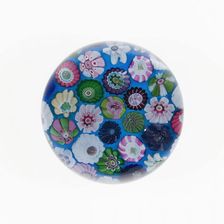 Paperweight, Clichy, 1845/55. Creator: Clichy Glassworks