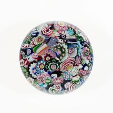 Paperweight, Clichy, 1845/70. Creator: Clichy Glassworks