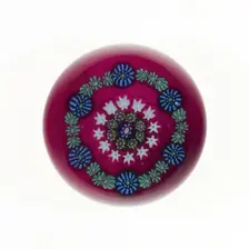 Paperweight, Clichy, 19th century. Creator: Clichy Glassworks