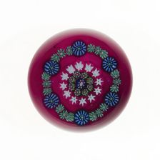 Paperweight, Clichy, 19th century. Creator: Clichy Glassworks