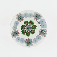 Paperweight, Clichy, 19th century. Creator: Clichy Glassworks
