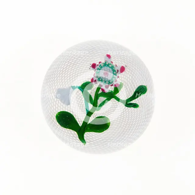Paperweight, Clichy, 19th century. Creator: Clichy Glassworks.