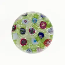 Paperweight, Clichy, 19th century. Creator: Clichy Glassworks