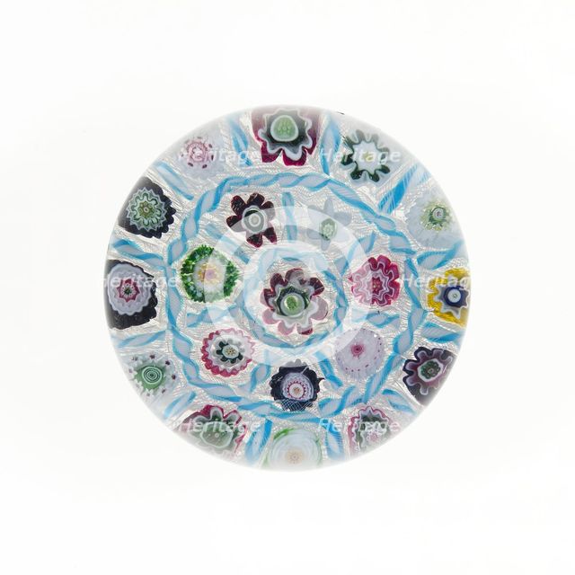 Paperweight, Clichy, 19th century. Creator: Clichy Glassworks.